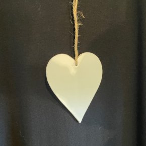 Hjärta i trä 9 cm